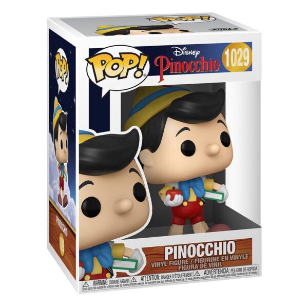 Pinocchio 80th Anniversary POP! Disney Vinyl Figure School Bound Pinocchio 9 cm_fk51533