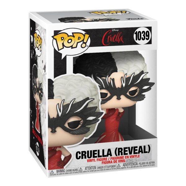 Cruella POP! Disney Vinyl Figure Cruella (Reveal) 9 cm_fk54467