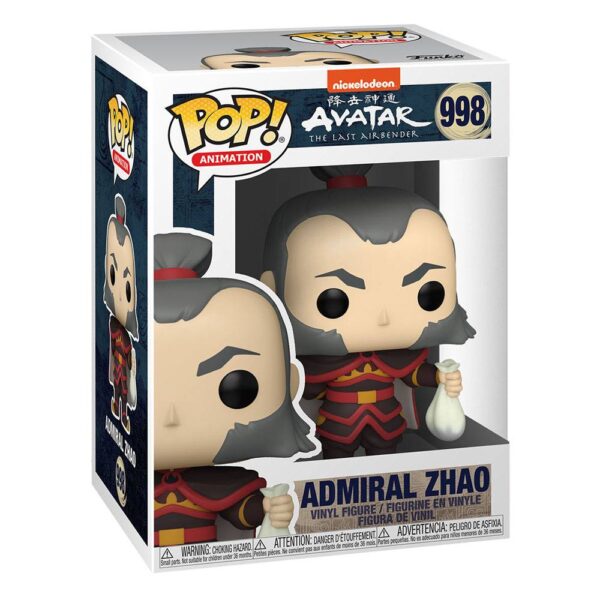 Avatar The Last Airbender POP! Animation Vinyl Figure Admiral Zhao 9 cm_fk56023
