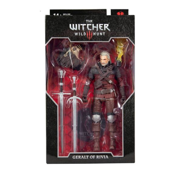 The Witcher 3: Wild Hunt Action Figure Geralt of Rivia (Wolf Armor) 18 cm_mcf13406